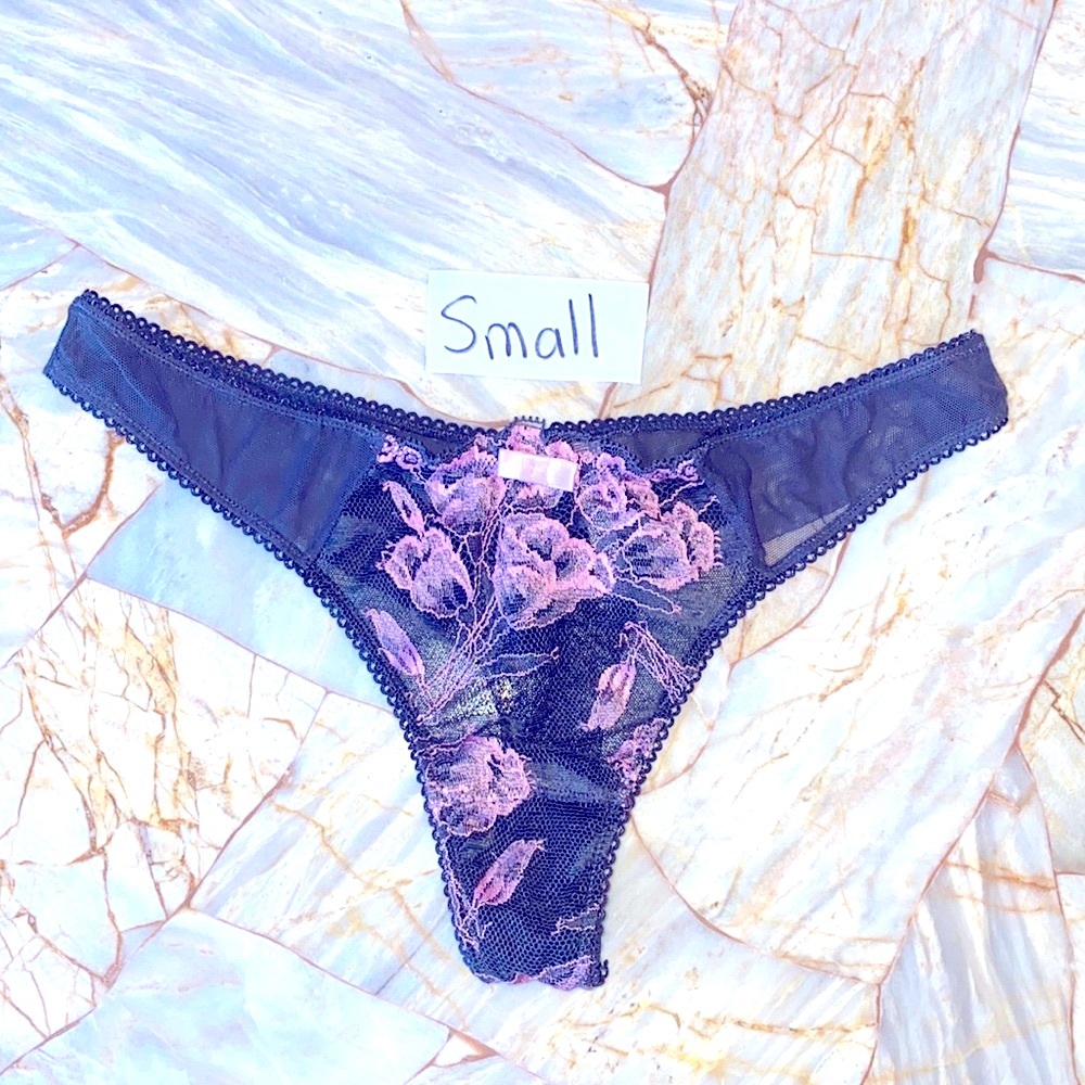 VS Sexy little‎ things Grey Panty Thong  Small